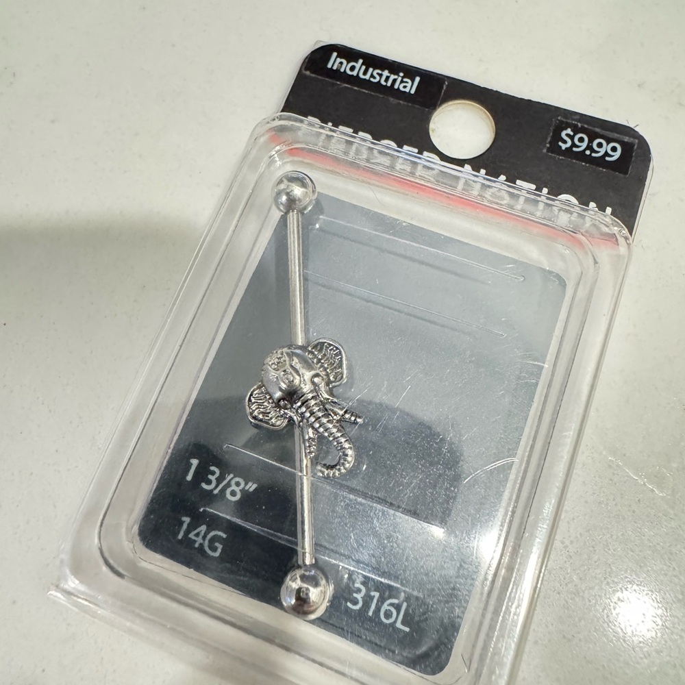 Silver Elephant Industrial Barbell